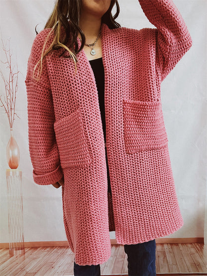 Long Sleeve Cardigan with Pockets