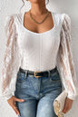 Lace Long Sleeve Bodysuit