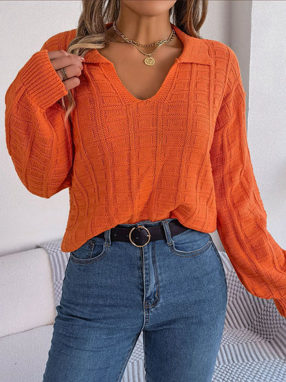 Drop Shoulder Sweater