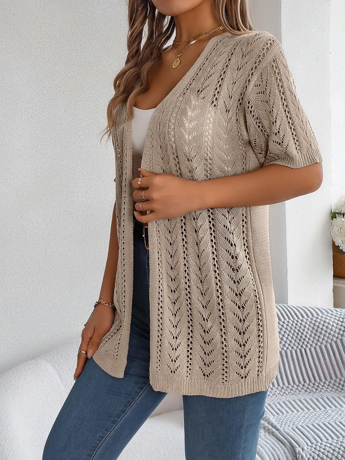 Half Sleeve Cardigan