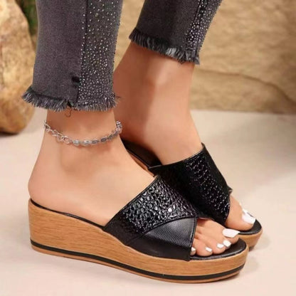 Leather Open Toe Sandals