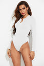 Round Neck Long Sleeve Bodysuit