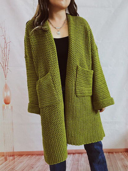 Long Sleeve Cardigan with Pockets