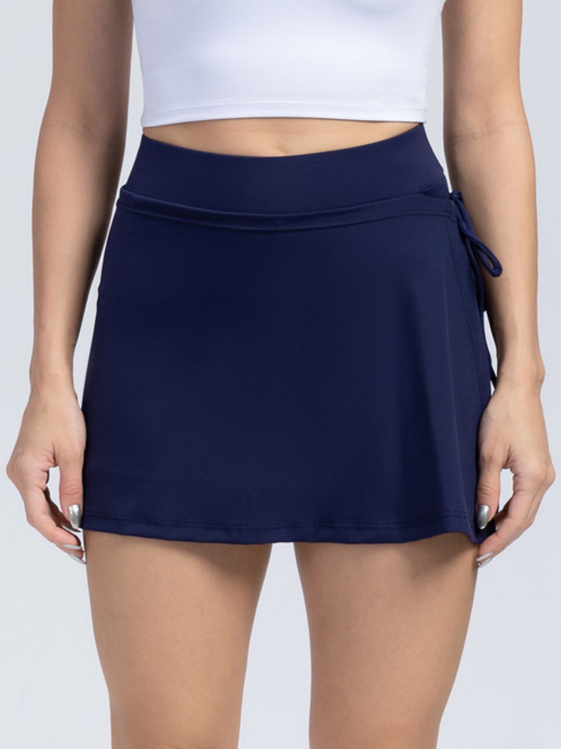 High Waist Active Skirts With Pockets