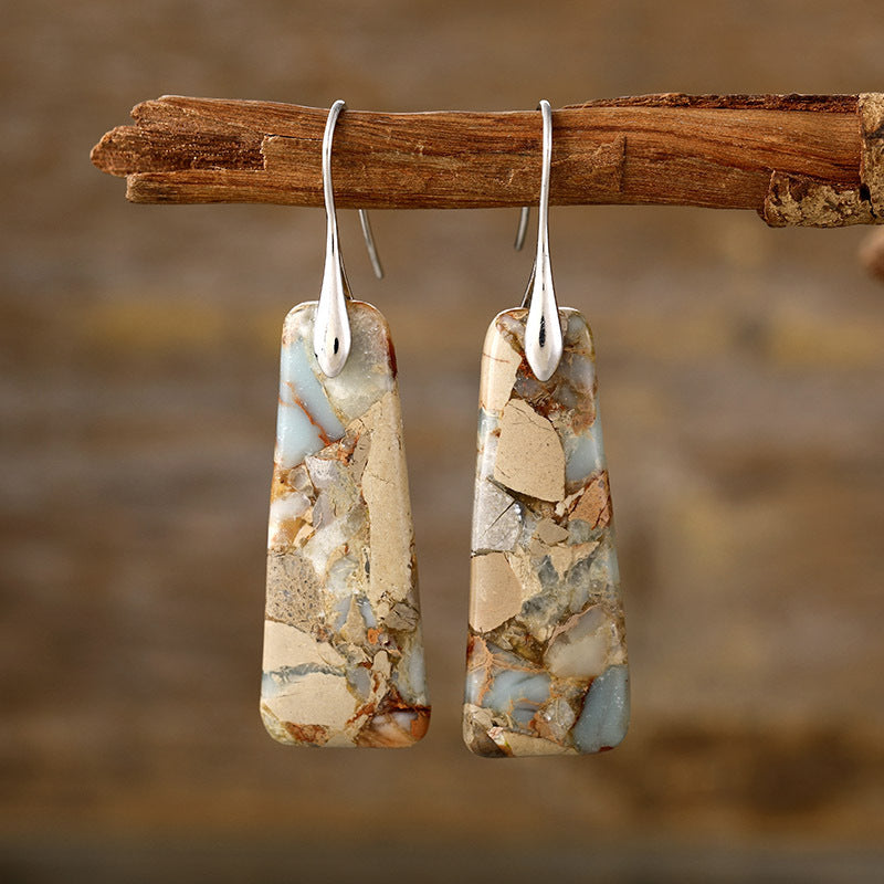 Natural Stone Earrings