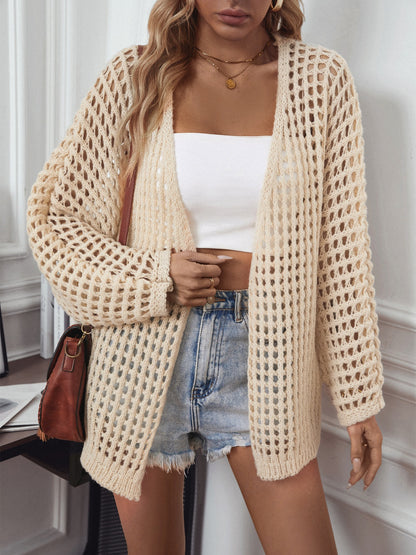 Knit Long Sleeve Cardigan