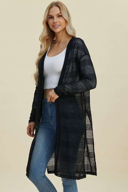 Double Take Longline Cardigan