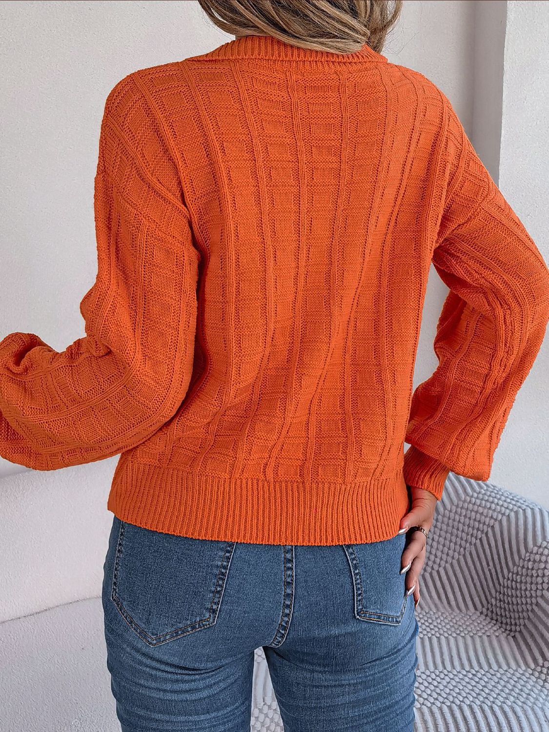 Drop Shoulder Sweater