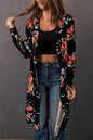 Printed Longline Cardigan