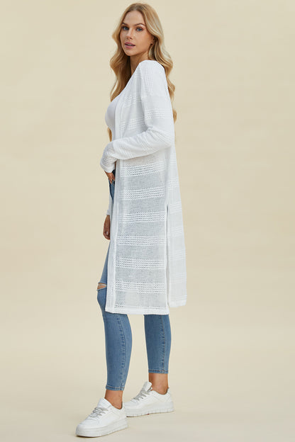 Double Take Longline Cardigan