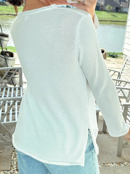 Coffee Beach Long Sleeve Sweater